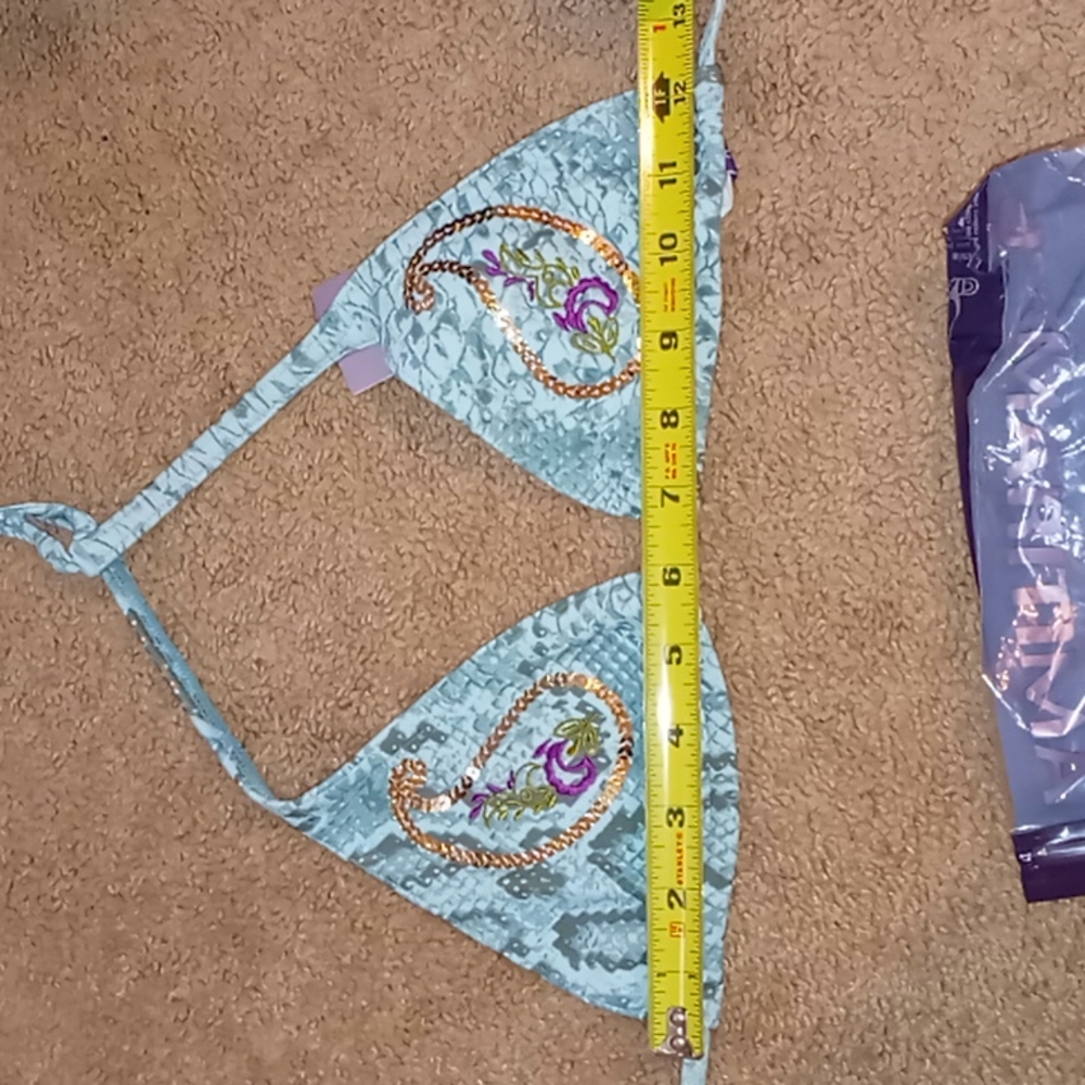 🐞 Brazilian Bikini Top NWT SMALL - Picture 3 of 4